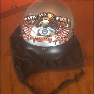 Like New DOT Approved Motorcycle Helmet Size S